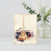 Carte Postale Souvenirs de Rome : Panthéon (Debout devant)