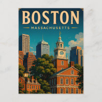 Souvenirs de voyage dans l'historique Boston