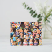 Carte Postale Souvenirs en Ouzbékistan (Debout devant)