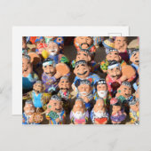 Carte Postale Souvenirs en Ouzbékistan (Devant / Derrière)