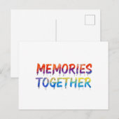 Carte Postale Souvenirs ensemble (Devant / Derrière)