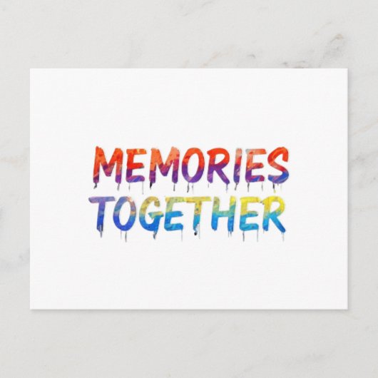 Carte Postale Souvenirs ensemble (Devant)