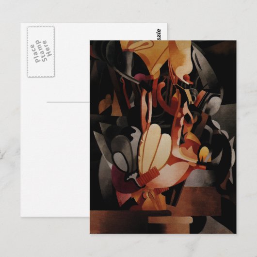 Carte Postale Souvenirs fracturés (Devant / Derrière)