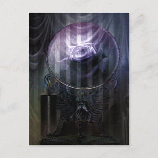 Carte Postale Souvenirs Jamais Fade Goth Imaginaire signé Mini I