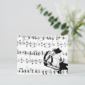 Carte Postale Souvenirs musicaux (Debout devant)