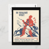 Carte Postale soviétique (Devant / Derrière)