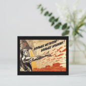 Carte Postale Soviétique (Debout devant)