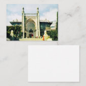 Carte postale soviétique avec Palais Vorontsov à A (Devant / Derrière)