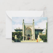 Carte postale soviétique avec Palais Vorontsov à A (Devant)
