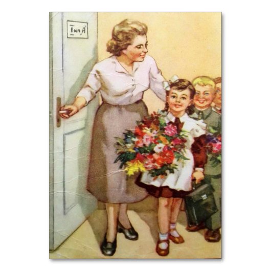 Carte postale soviétique dédiée aux vacances scola (Par défaut)