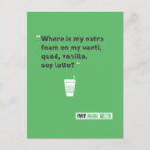 Carte Postale Soy Latté (Devant)