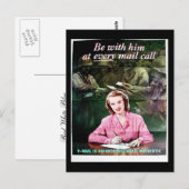 Carte Postale Soyez Avec Lui (Devant / Derrière)