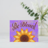 Carte Postale Soyez béni (Debout devant)