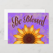 Carte Postale Soyez béni (Devant / Derrière)