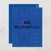 Carte Postale Soyez Bénie ! (Devant / Derrière)