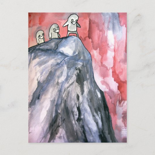 Carte Postale soyez courageux (Devant)