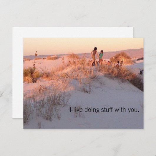 Carte Postale Soyez courageux.  Dites-juste leur que vous aimez (Devant / Derrière)