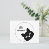 Carte Postale Soyez Curieux (Debout devant)