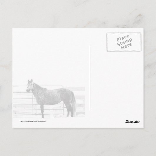 Carte Postale Soyez fier (Dos)