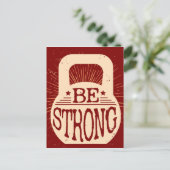 Carte Postale Soyez Fort (Debout devant)