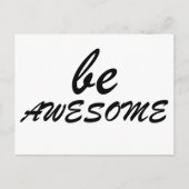 Carte Postale Soyez génial (Devant)