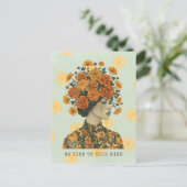 Carte Postale Soyez Gentil À Votre Esprit (Debout devant)