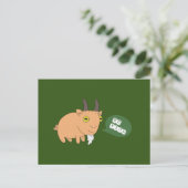 Carte Postale Soyez gentil Chèvre (Debout devant)