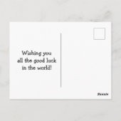 Carte Postale Soyez gentil, j'ai un AUTISME (Dos)