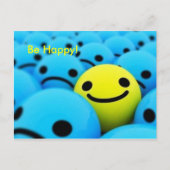 Carte Postale Soyez Heureux ! (Devant)