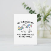 Carte Postale Soyez La Licorne (Debout devant)