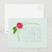 Carte Postale Soyez le bon (Devant / Derrière)