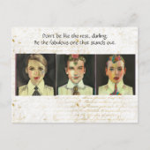 Carte Postale Soyez le fabuleux (Devant)