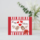 Carte Postale Soyez Ma Saint-Valentin (Debout devant)