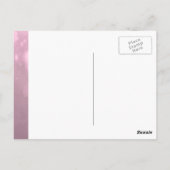 Carte Postale Soyez ma servante d'État | Blush Bokeh (Dos)