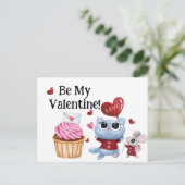 Carte Postale Soyez mon Valentin (Debout devant)