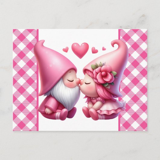 Carte Postale Soyez mon Valentin (Devant)