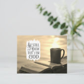 Carte Postale Soyez toujours et sachez que je suis Dieu (Debout devant)