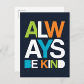 Carte Postale Soyez toujours gentil (Devant / Derrière)