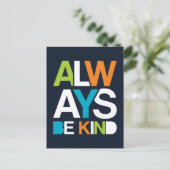 Carte Postale Soyez toujours gentil (Debout devant)