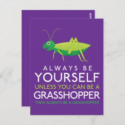 Carte Postale Soyez Toujours Vous-Même À Moins De Pouvoir Être U (Devant / Derrière)
