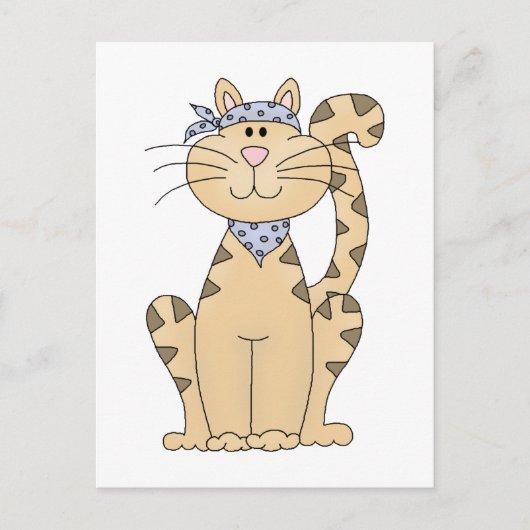 Carte Postale Soyez un chat Cool (Devant)