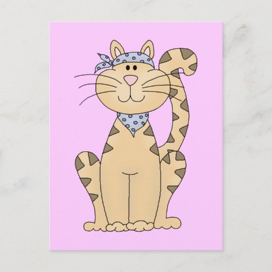 Carte Postale Soyez un chat Cool (Devant)