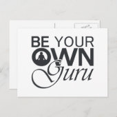 Carte Postale Soyez Votre Propre Guru (Devant / Derrière)