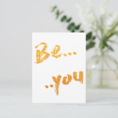 Carte Postale soyez vous (Debout devant)