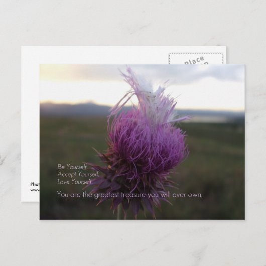 Carte Postale Soyez-vous (Devant / Derrière)