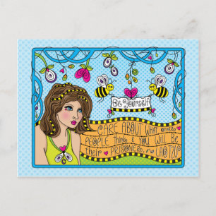 Carte Postale Soyez vous-même_