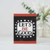 Carte postale Soyons Gentils (Debout devant)