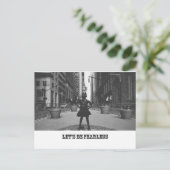 Carte Postale Soyons sans crainte (Debout devant)