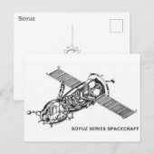 Carte postale Soyuz (Devant / Derrière)