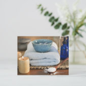 Carte Postale Spa à vie (Debout devant)